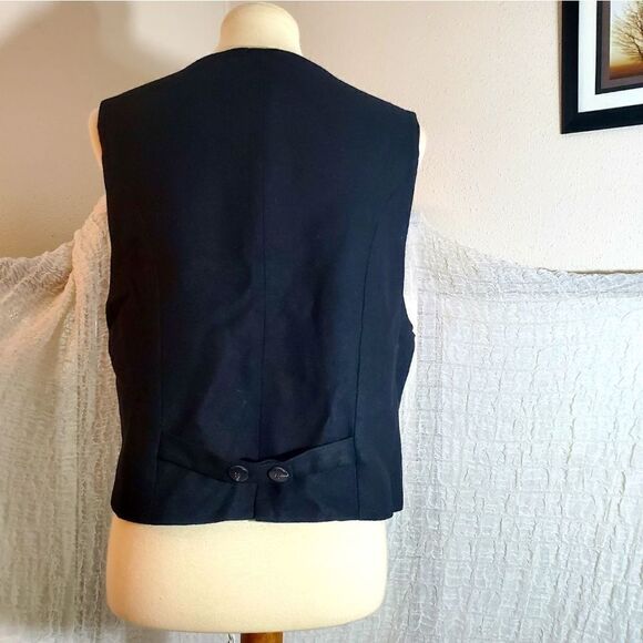 BMW Designs Vtg Christmas Angel & Stars Vest Size Large - Picture 5 of 12
